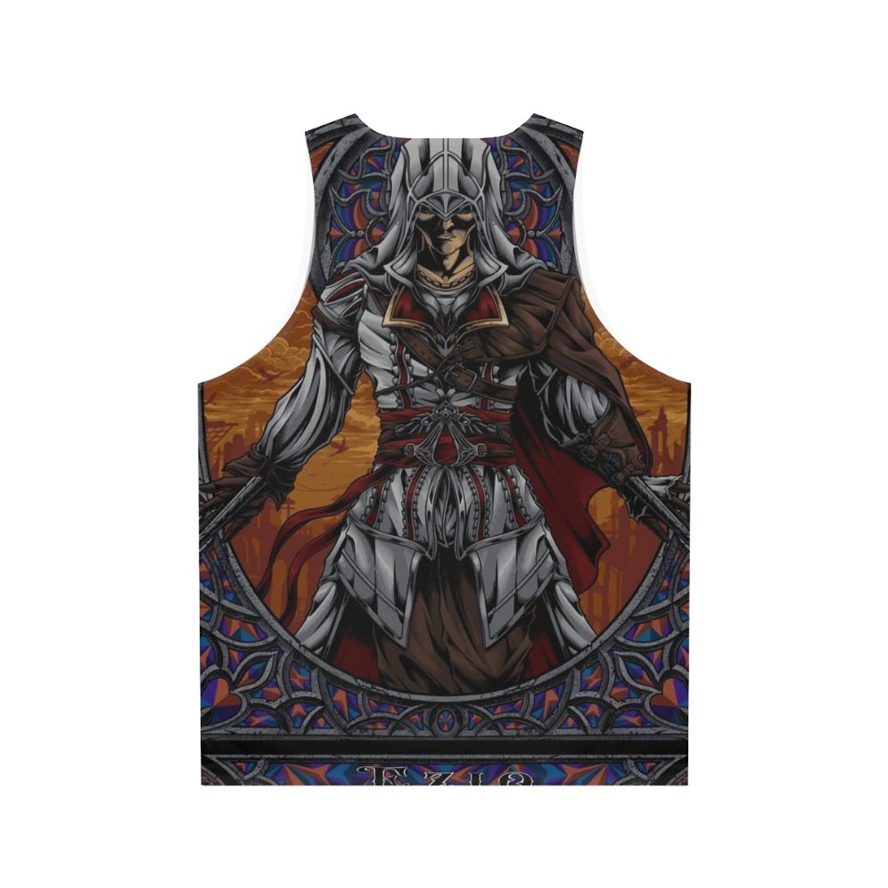 Assassin's Creed Ezio Auditore Unisex Tank Top - Back