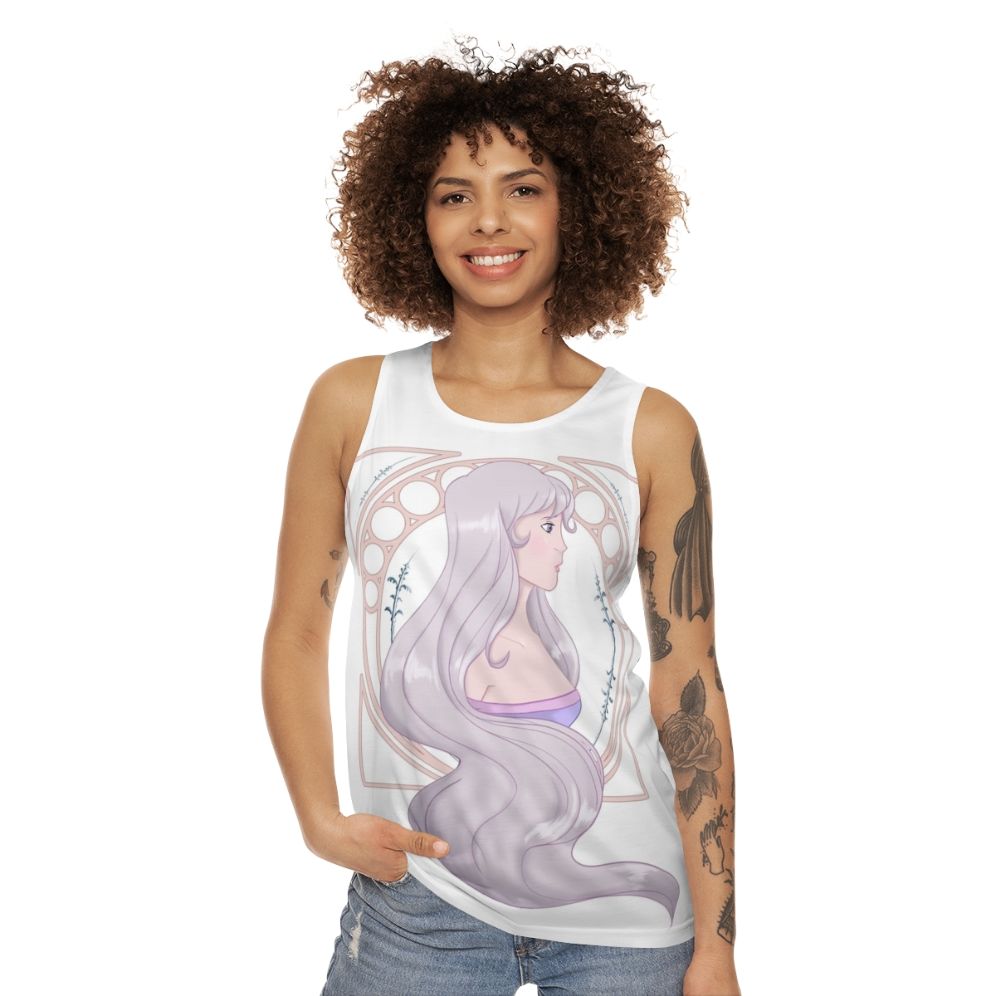 The Last Unicorn Lady Amalthea Unisex Tank Top - women