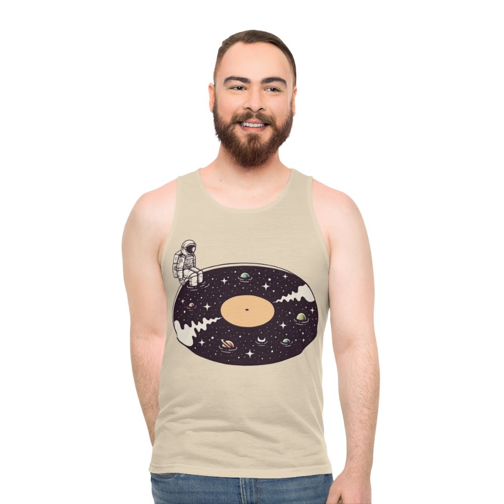 Cosmic Sound Unisex Galaxy Tank Top - men