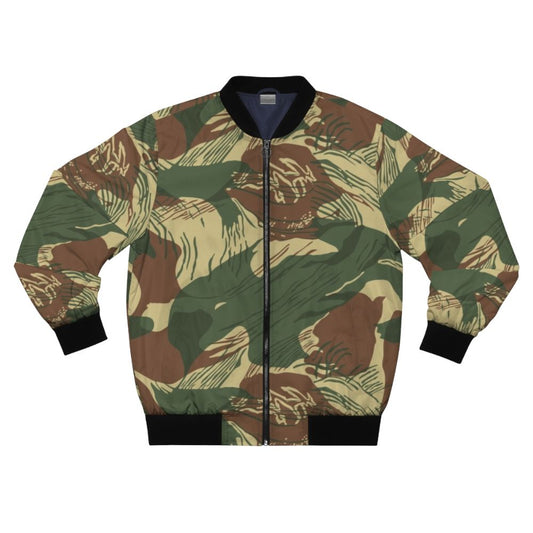 Rhodesian brushstroke camouflage military jacket