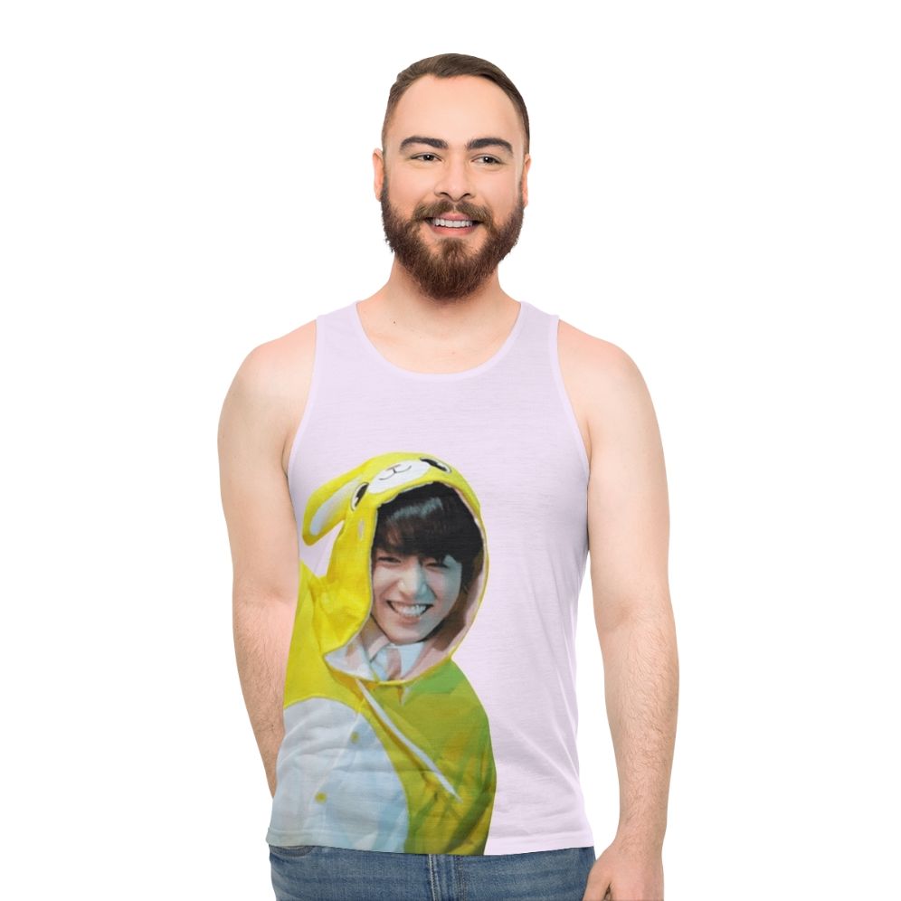 Jungkook Bunny Unisex Tank Top - men