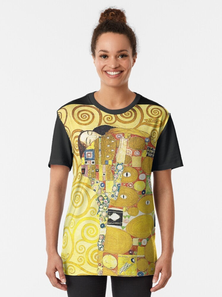 The Tree of Life by Gustav Klimt, high definition graphic t-shirt - Women