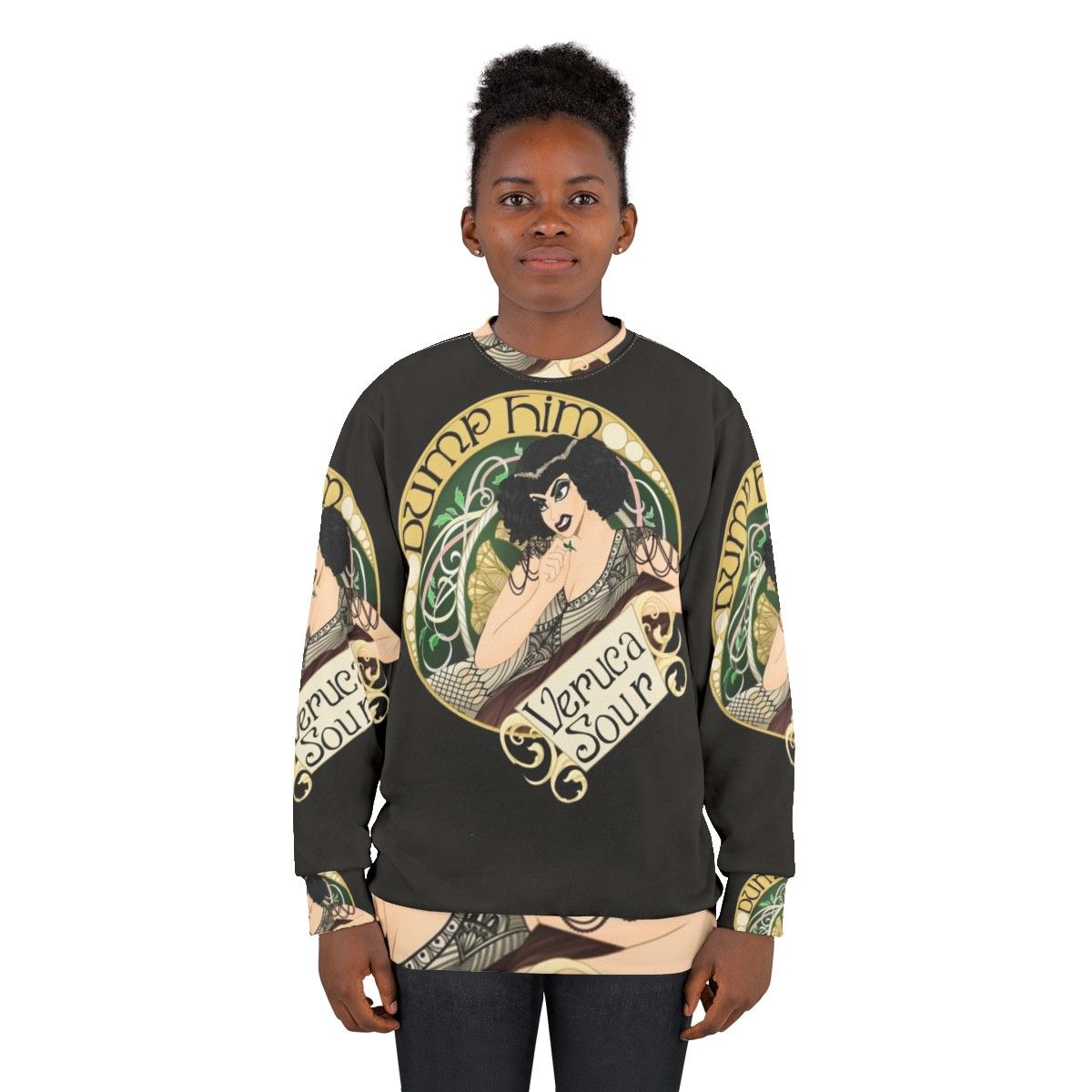 Dump Him Veruca Sour Tarot Burlesque Sweatshirt - women