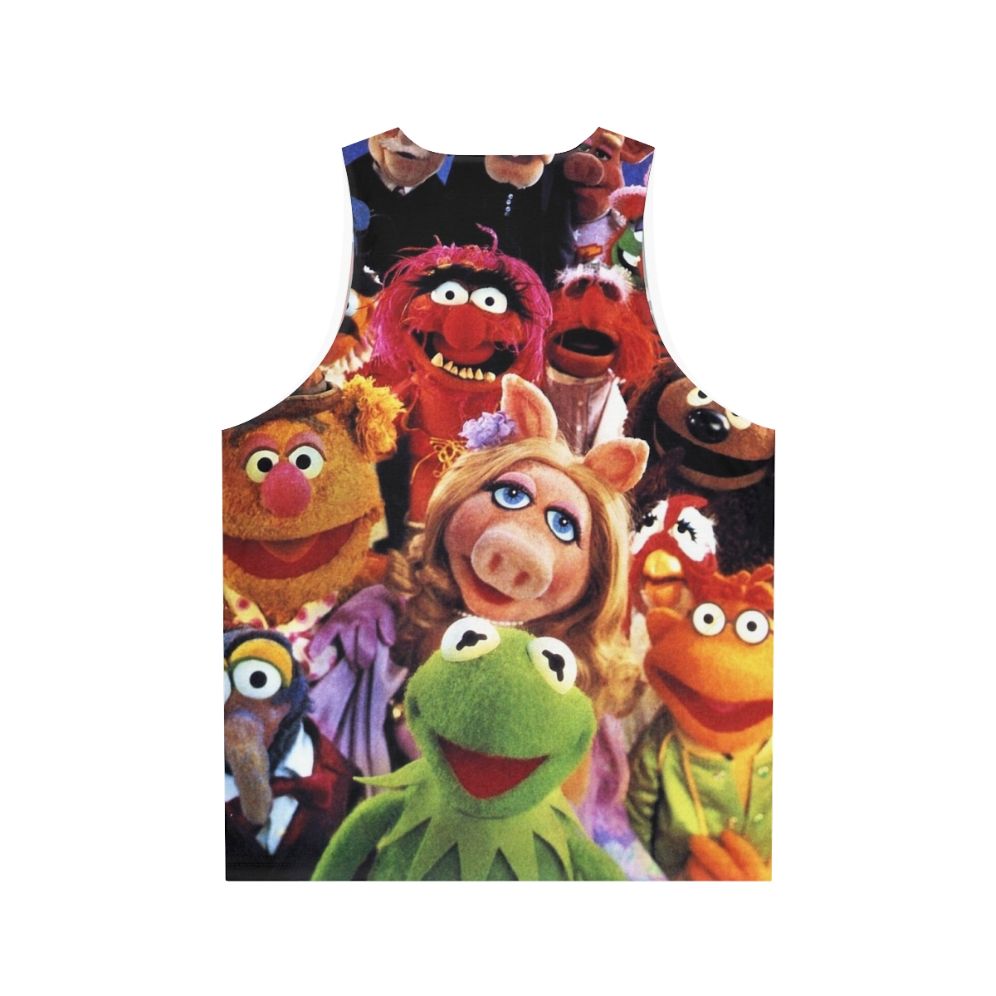 Vintage Muppet Show Retro TV Unisex Tank Top - Back