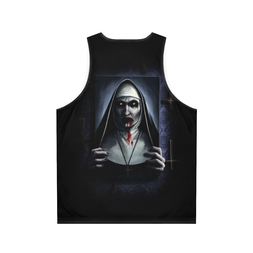 Valak Demon Nun Unisex Tank Top - Back