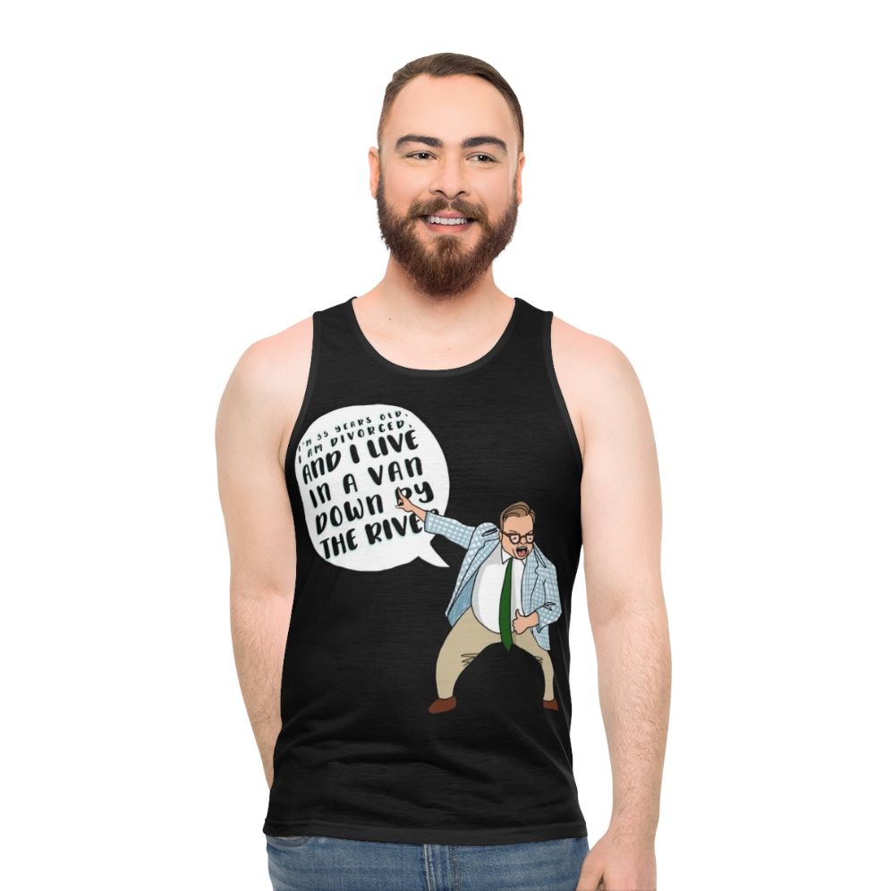 Chris Farley Unisex Comedy Tank Top - men