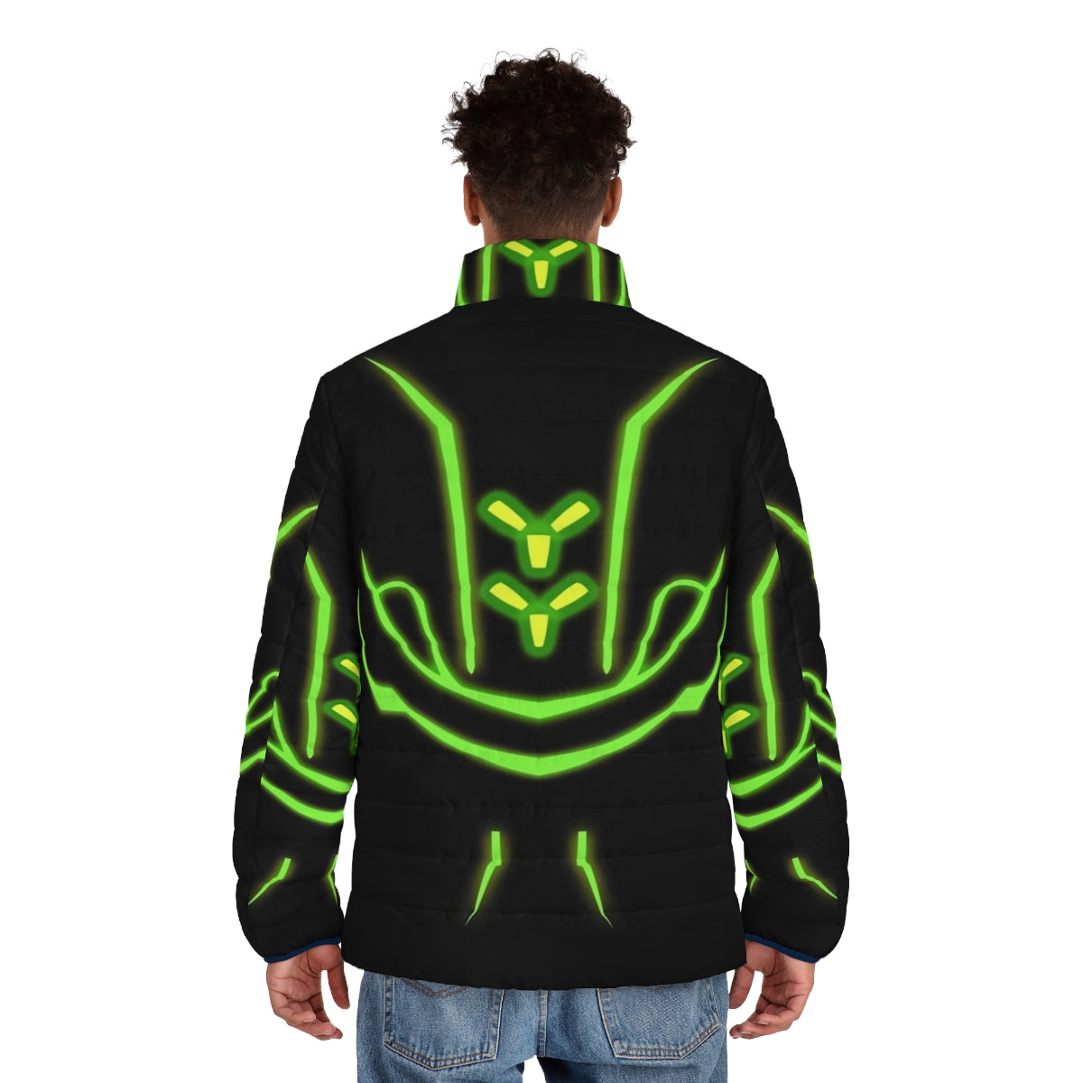 Acceleracers Gelorum Logo Puffer Jacket - men back