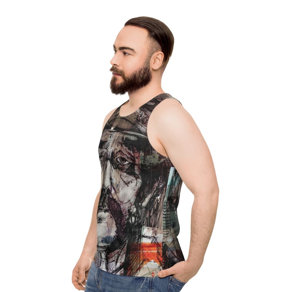 Lemmy Kilmister Motorhead Unisex Tank Top - men side