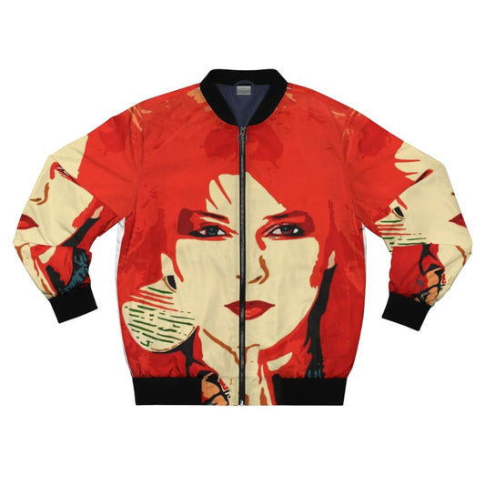 Toyah Wilcox 1980s Bomber Jacket in Pop Art Design