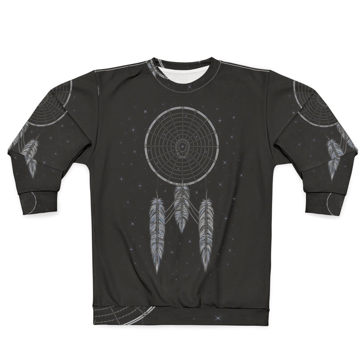 Star Trek inspired sweatshirt with dreamcatcher and space design