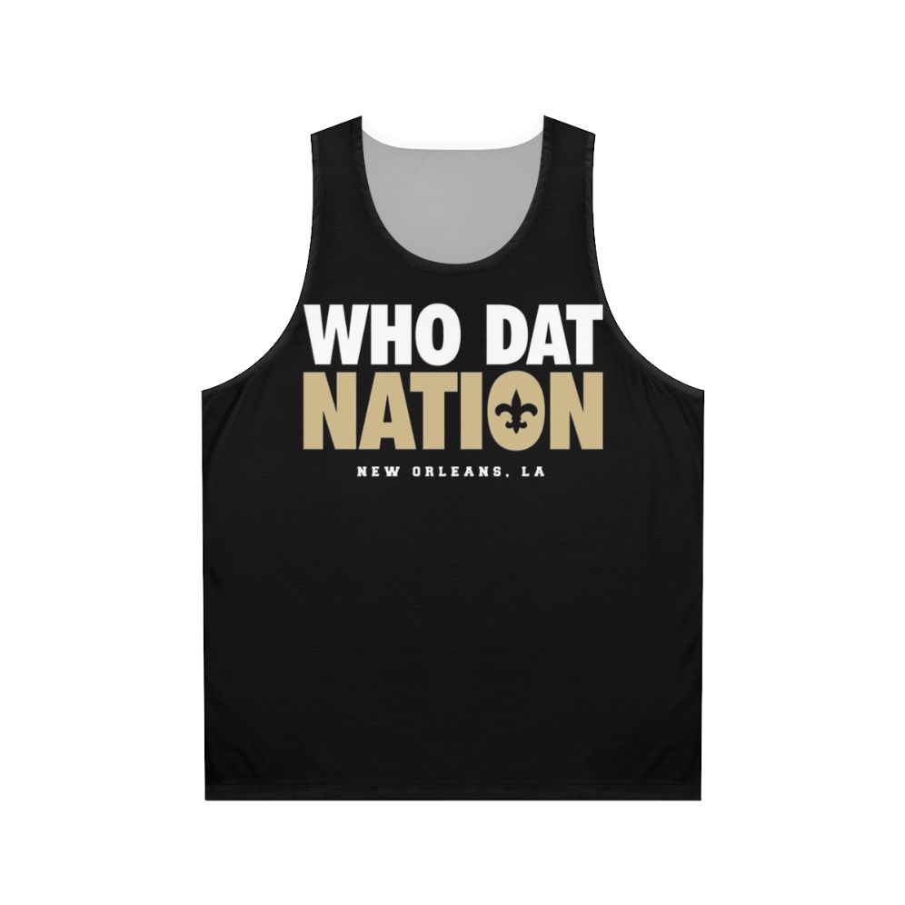 Who Dat Nation Unisex Saints Gaming Tank Top