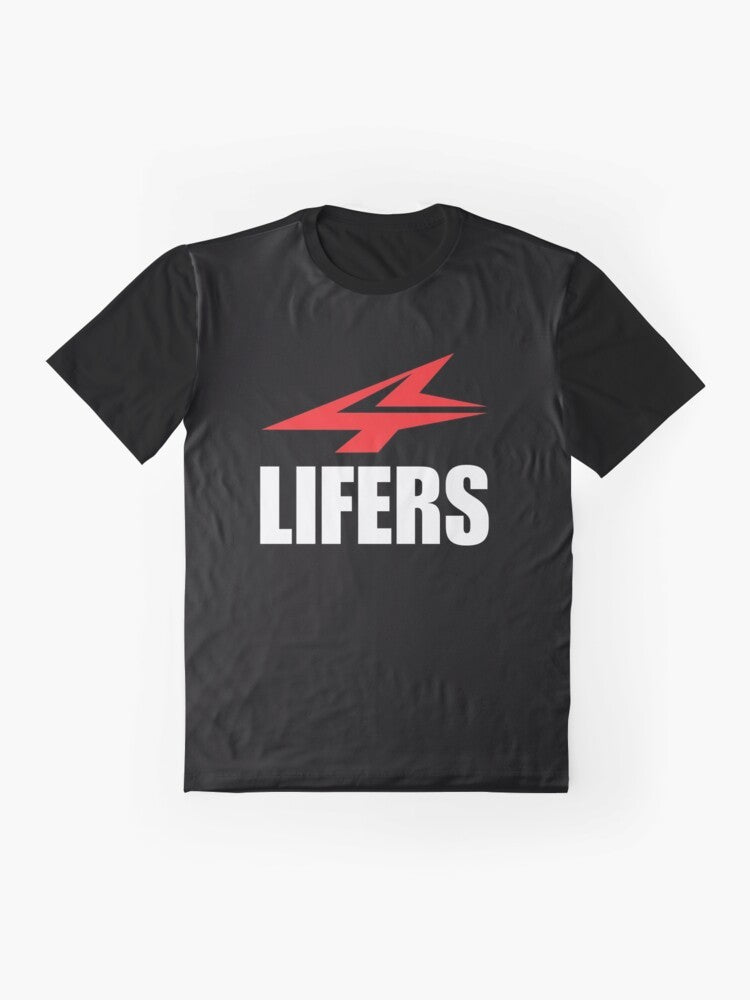 Druski 4Lifers Logo Graphic T-Shirt - Flat lay