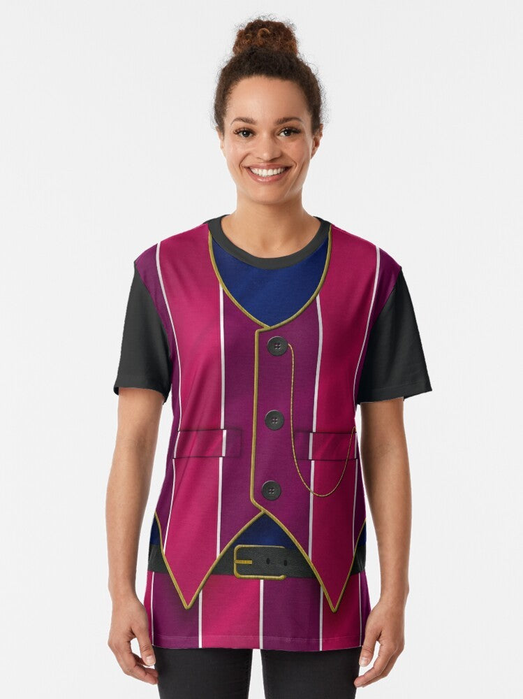 Lazytown Robbie Rotten 'We Are Number One' graphic design t-shirt - Women