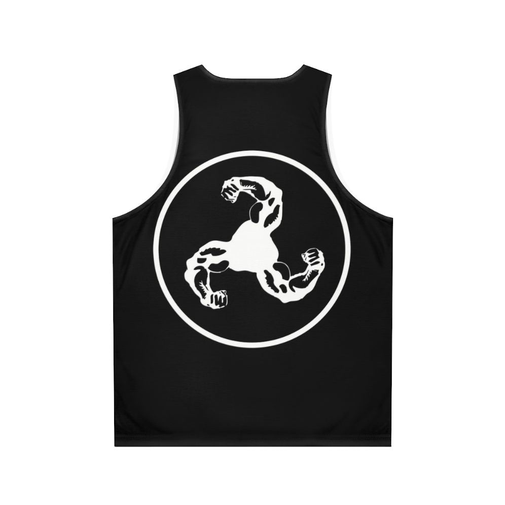 Bicep Logo Unisex Tank Top - Back