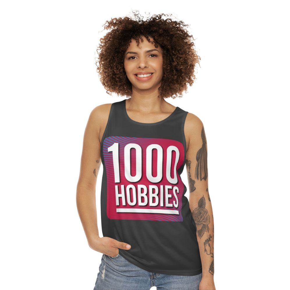 Podcast Hobbies Unisex Tank Top - women