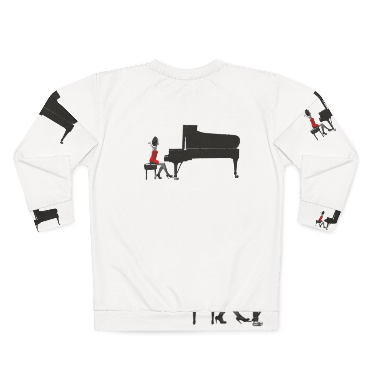 Yuja Wang Piano Virtuoso Sweatshirt - Back