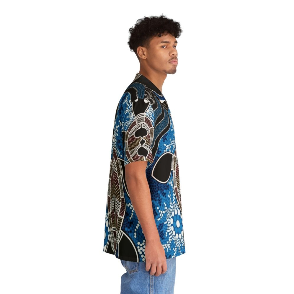 Authentic aboriginal art sea turtles hawaiian shirt - People Pight