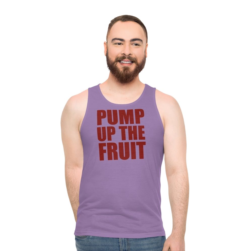 Unisex Icarly 'Pump Up The Fruit' Penny Tee Tank Top - men