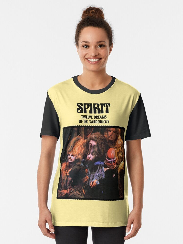 Vintage-inspired Spirit: Twelve Dreams of Dr. Sardonicus graphic t-shirt for classic rock and 70s music fans - Women