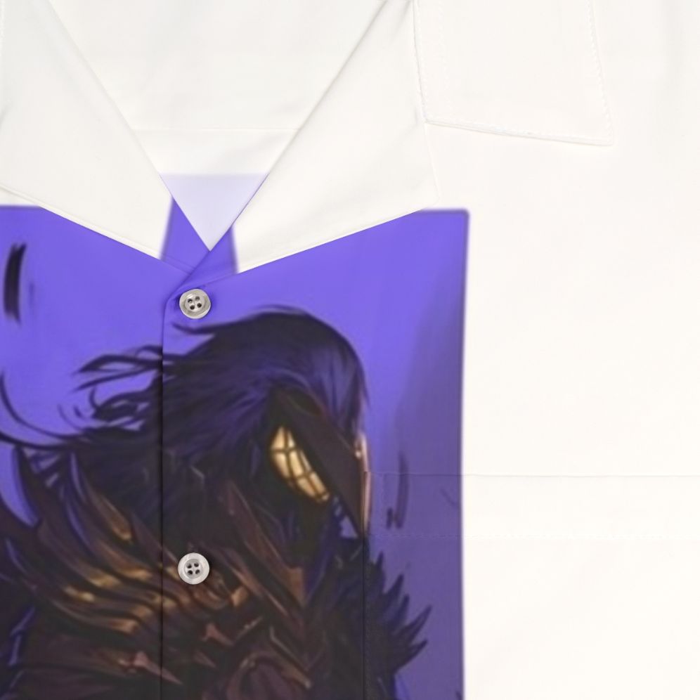 Castlevania Striga Day Armour Hawaiian Shirt - Detail