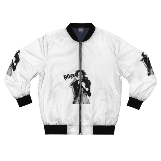 Gothic bomber jacket with Alizee "Trve Kvlt" design