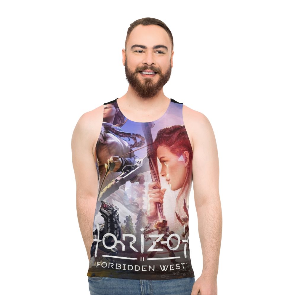 Horizon Forbidden West Unisex Gaming Tank Top - men