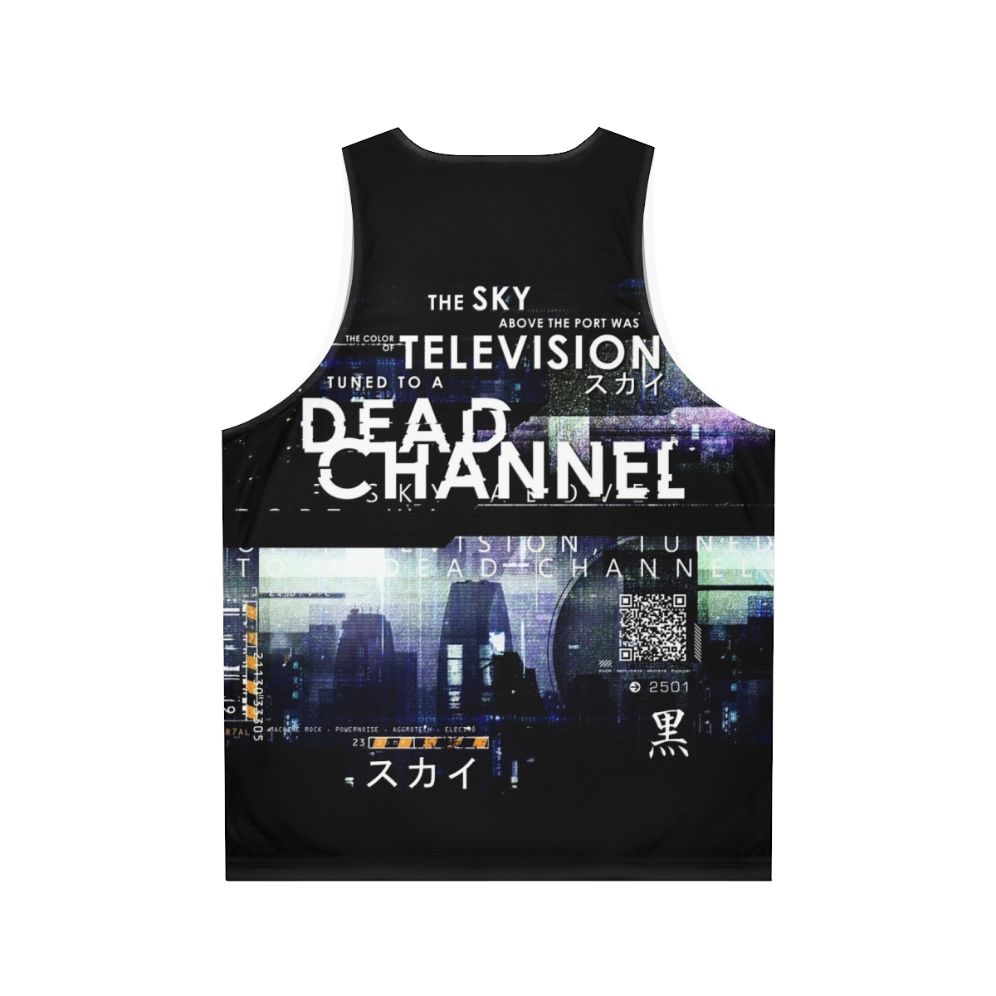 Cyberpunk unisex tank top - Back