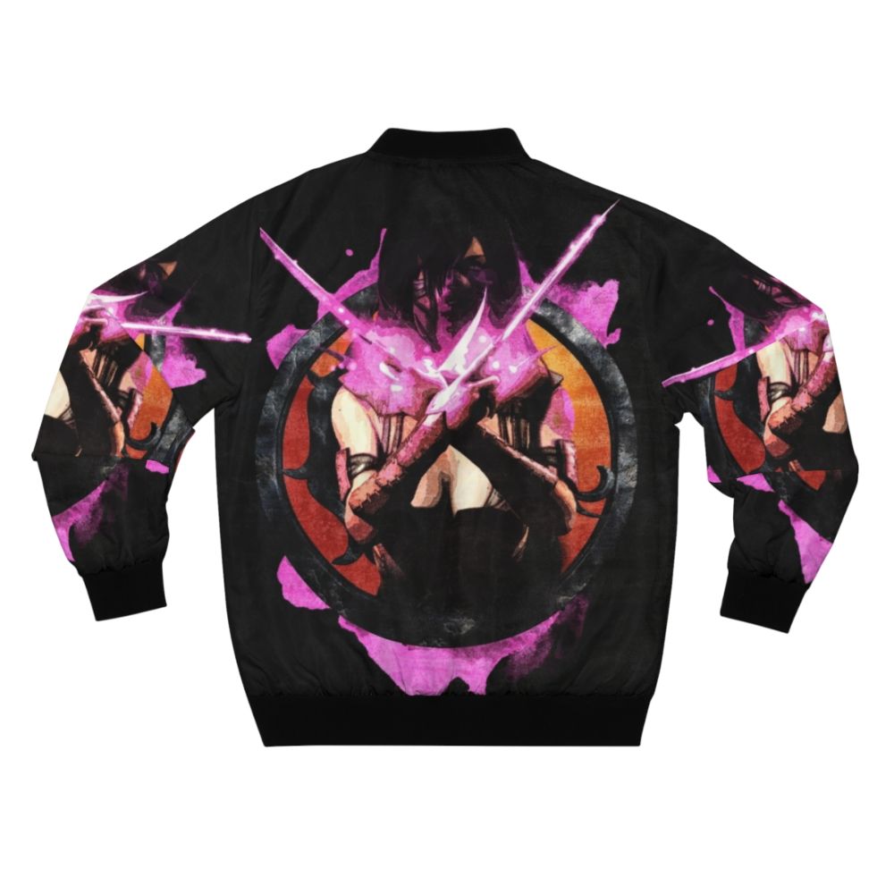 Mortal Kombat Mileena Inspired Bomber Jacket - Back