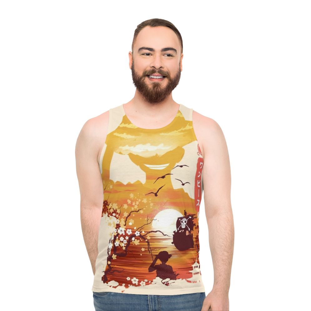 One Piece Luffy Anime Tank Top - men