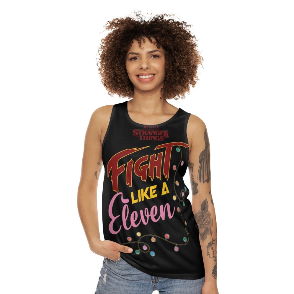 Stranger Things Eleven Unisex Tank Top - women