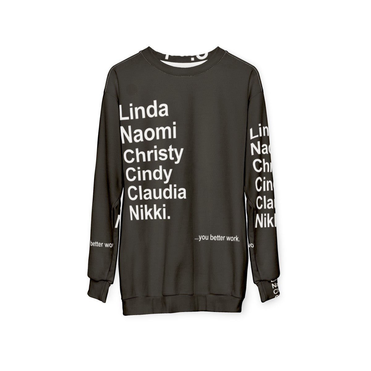 RuPaul's Supermodel Drag Queen Sweatshirt - hanging