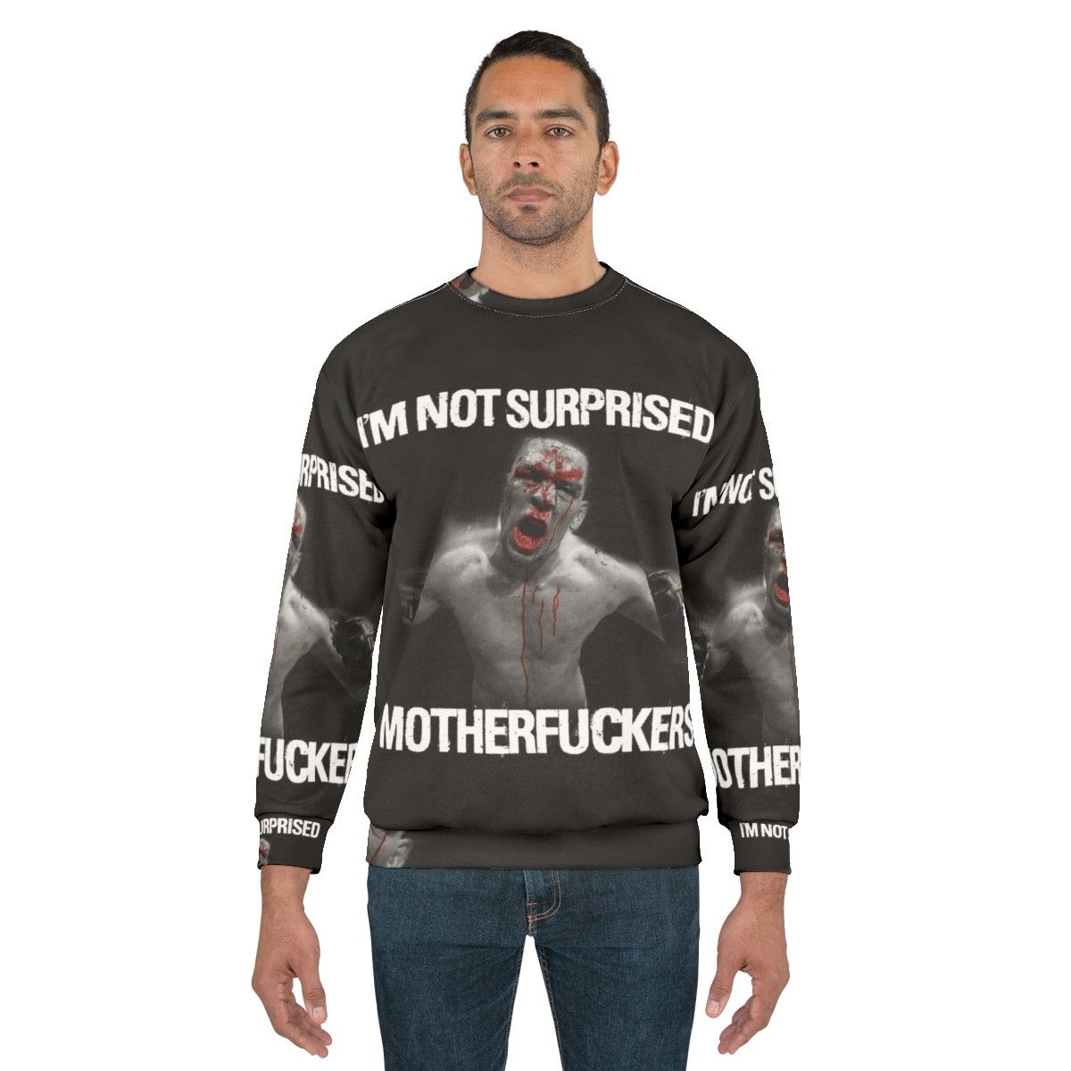 Nate Diaz "Surprise Surprise" UFC Fighter Sweatshirt - men