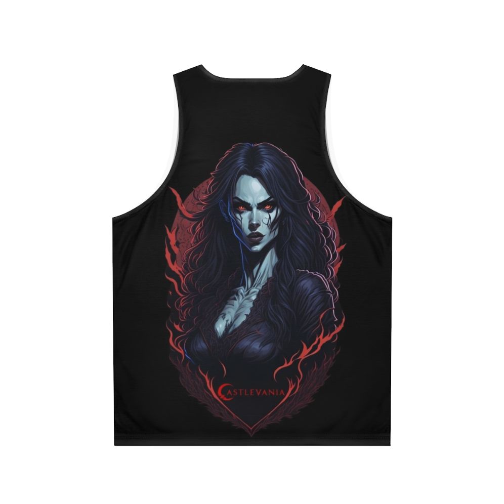 Castlevania-Inspired Unisex Tank Top - Back