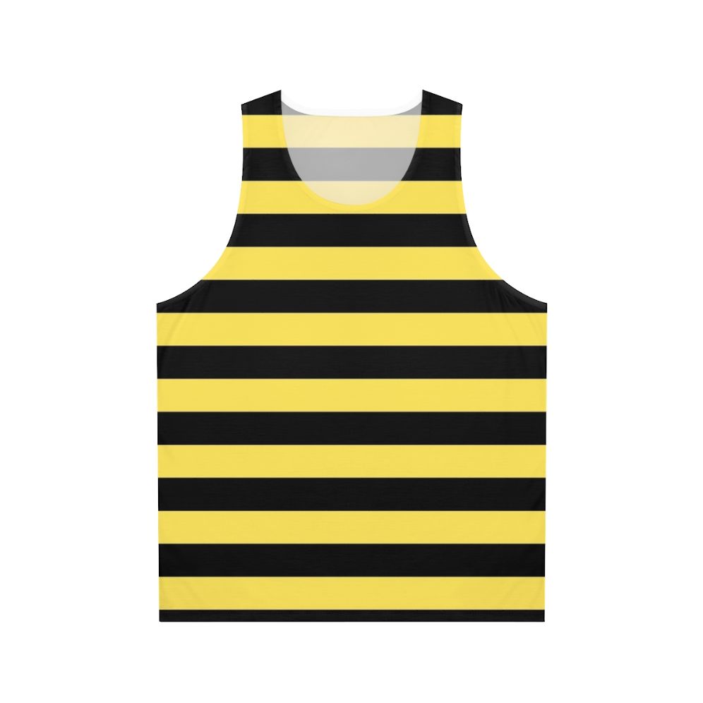 Me Before You' Black and Yellow Stripes Unisex Tank Top