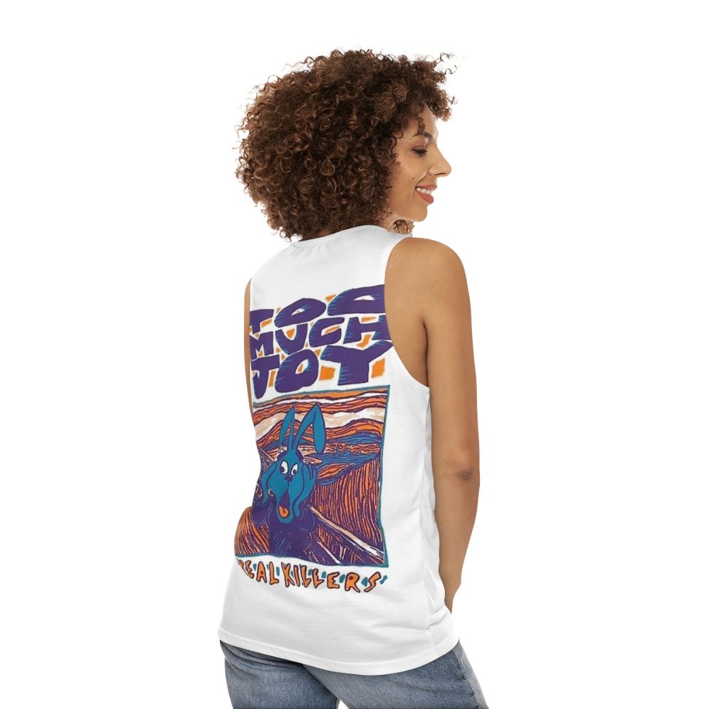 Cereal Killers Unisex Tank Top - women back