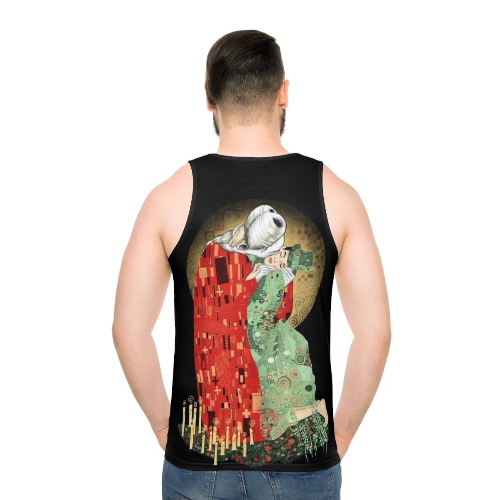 Dracula and Mina's Romantic Vampire Horror Tank Top - men back