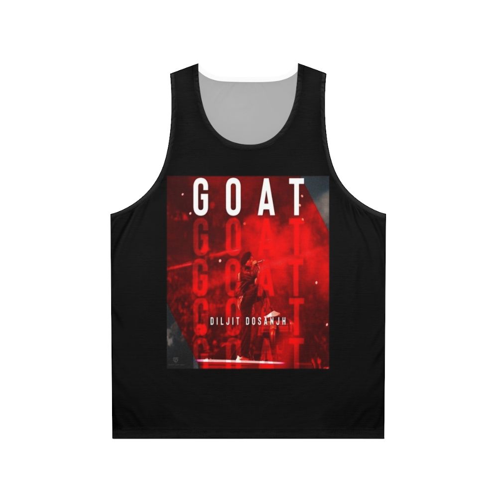 Diljit Dosanjh unisex retro tank top