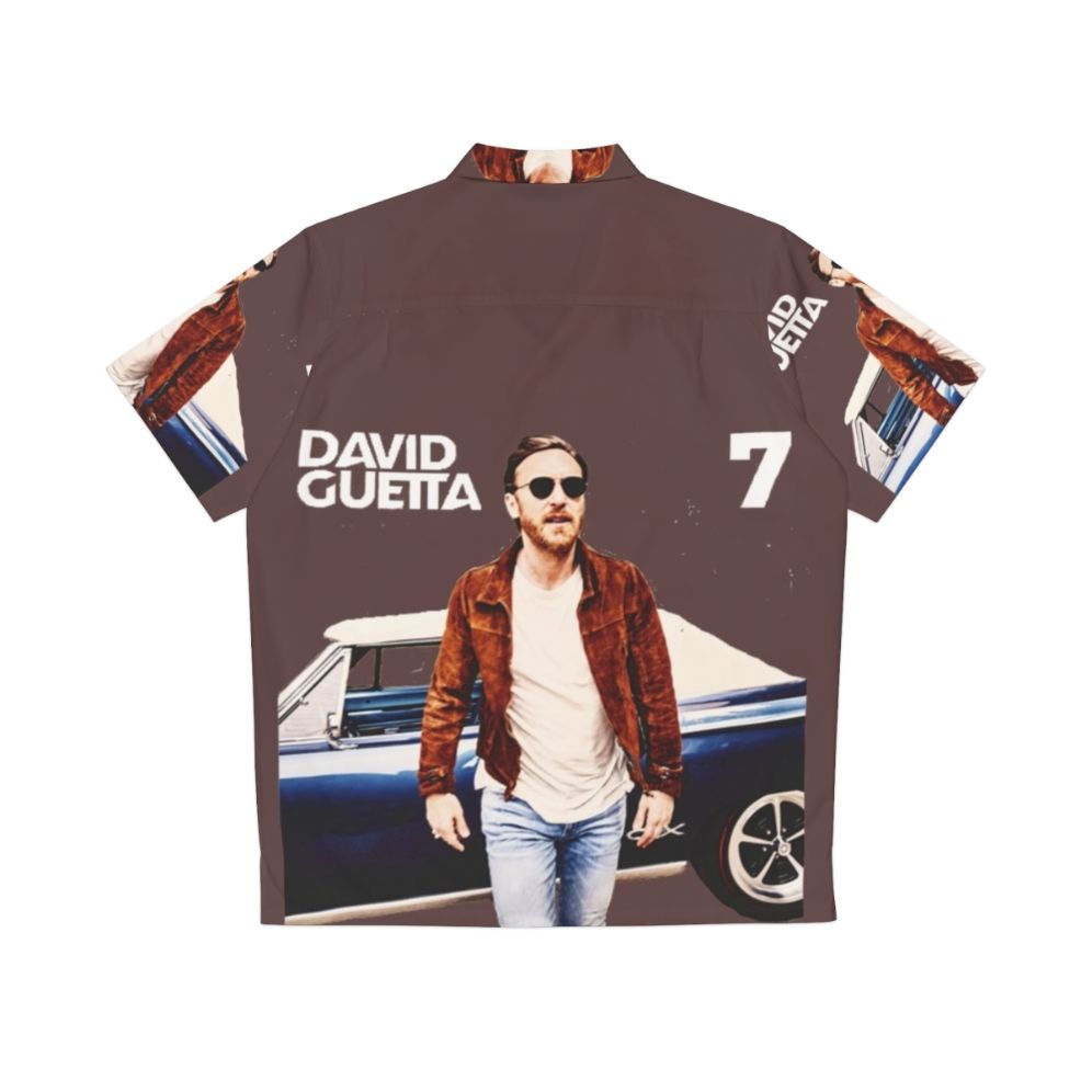 David Guetta Album '7' Hawaiian Shirt - Back