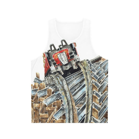 Unisex Dollywood Lightning Rod Tank Top