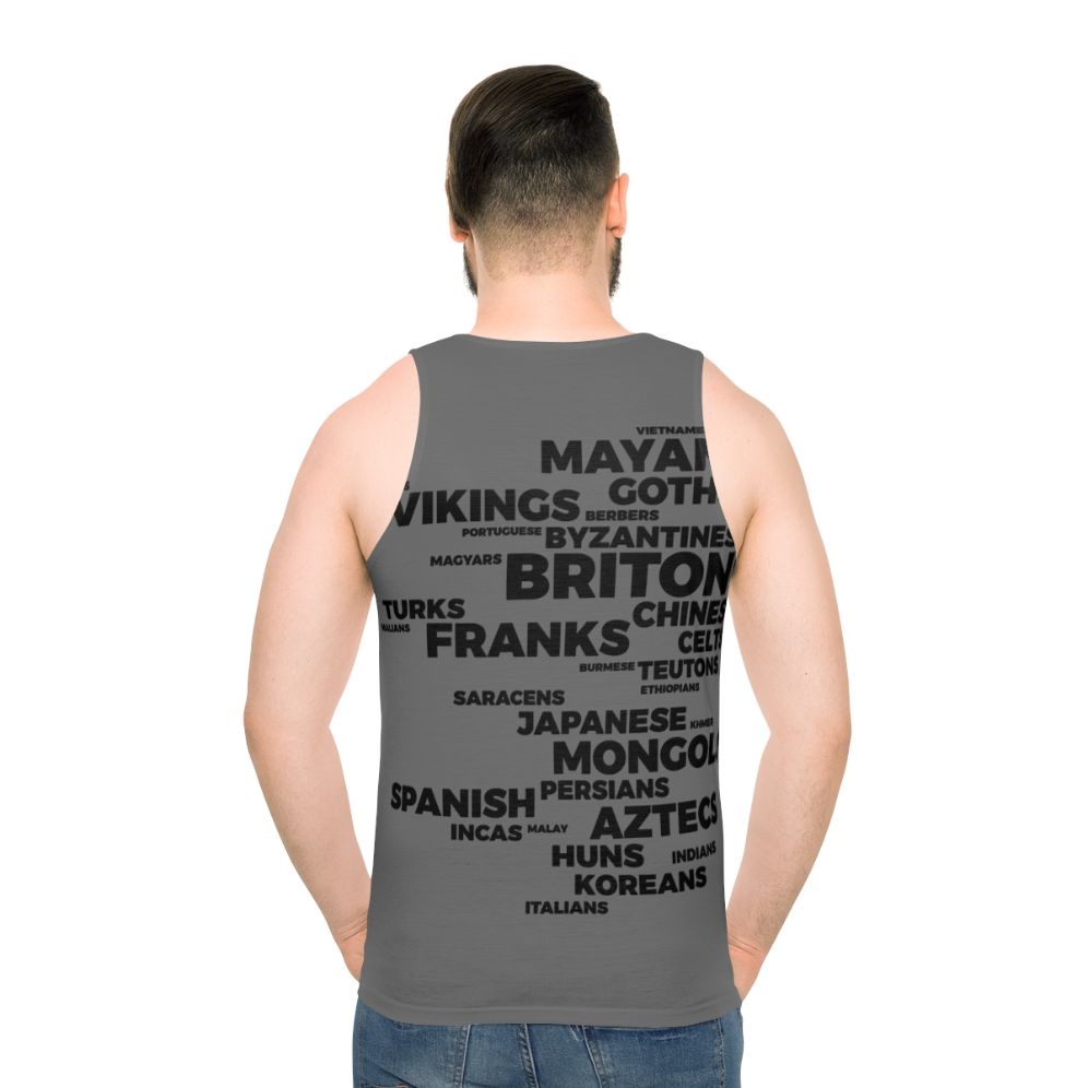 Age of Empires Unisex Tank Top - men back