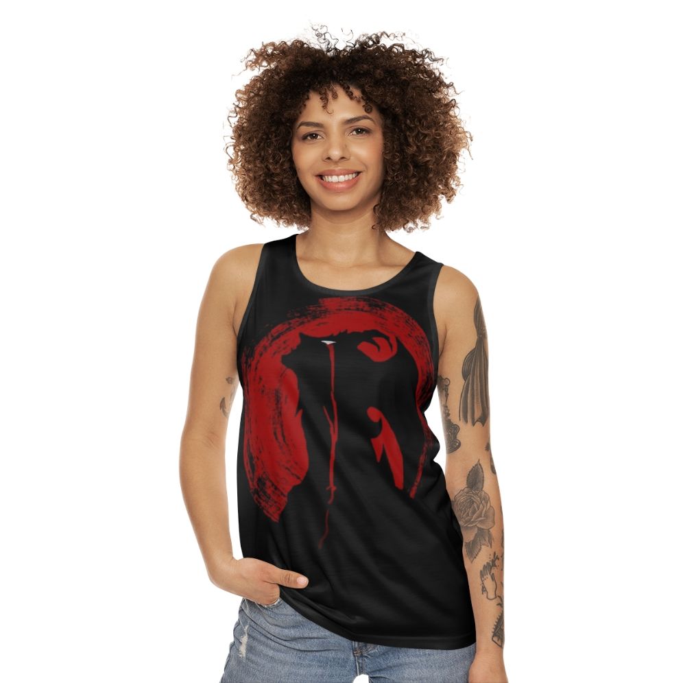 Unisex Devilman Crybaby Crying Baby Tank Top - women