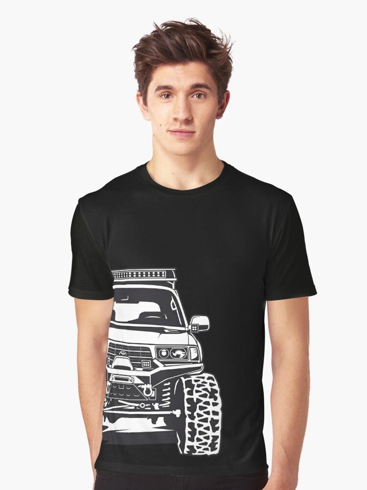 Toyota Land Cruiser 80 off-road graphic t-shirt - Men