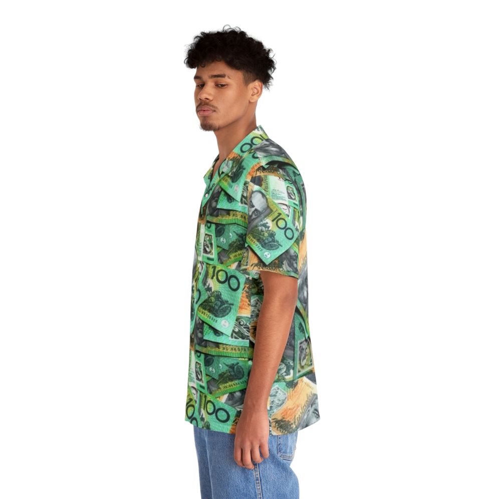 Australian 100 Dollar Bills Hawaiian Shirt - People Left