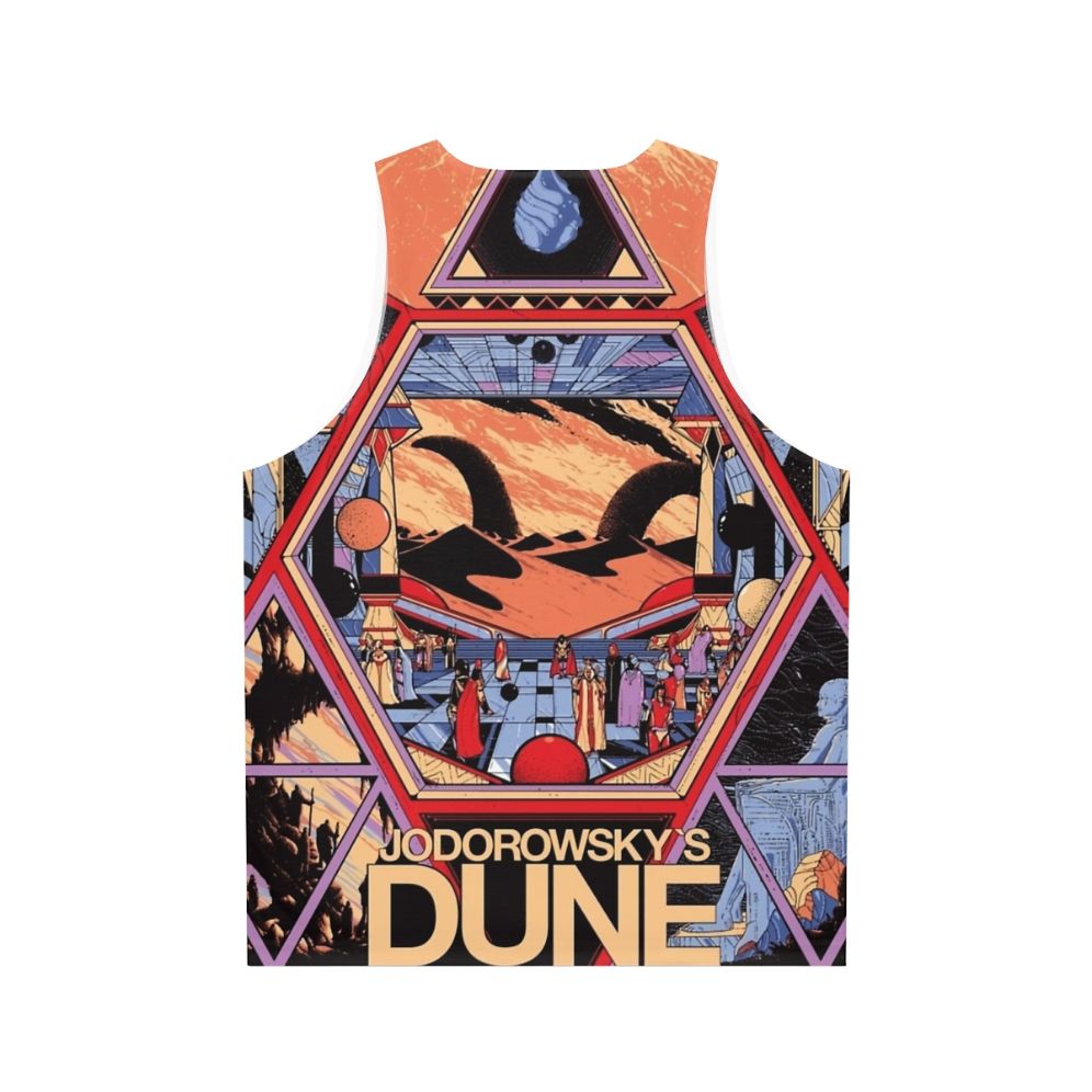 Jodorowsky's Dunes unisex sci-fi tank top - Back