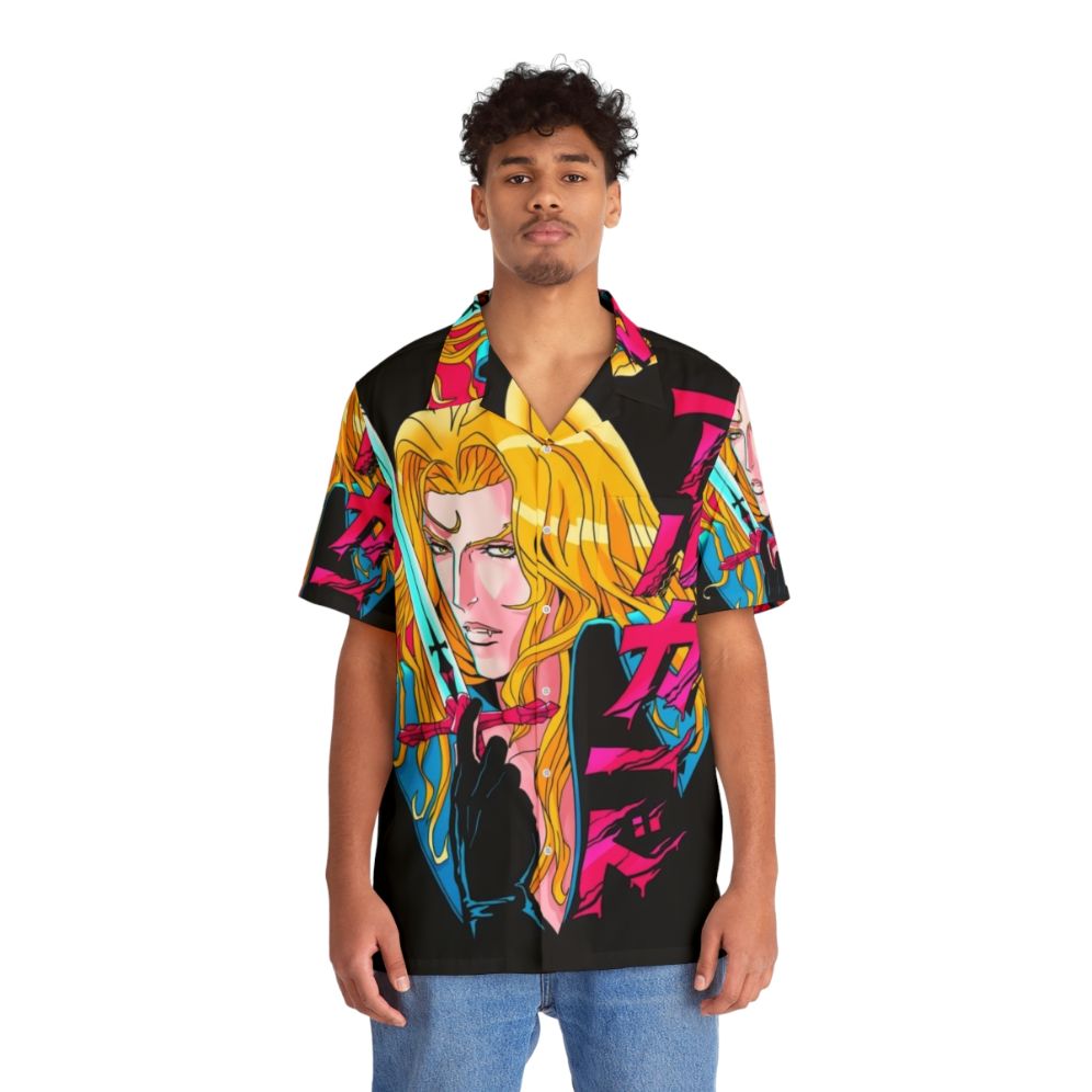 Alucard The Vampire by Zerobriant Hawaiian Shirt - Lifestyle