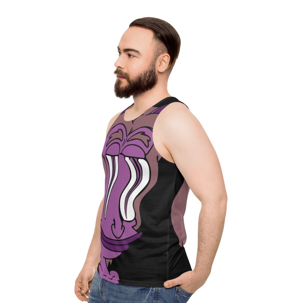 Big Mouth Hormone Monster Unisex Graphic Tank Top - men side