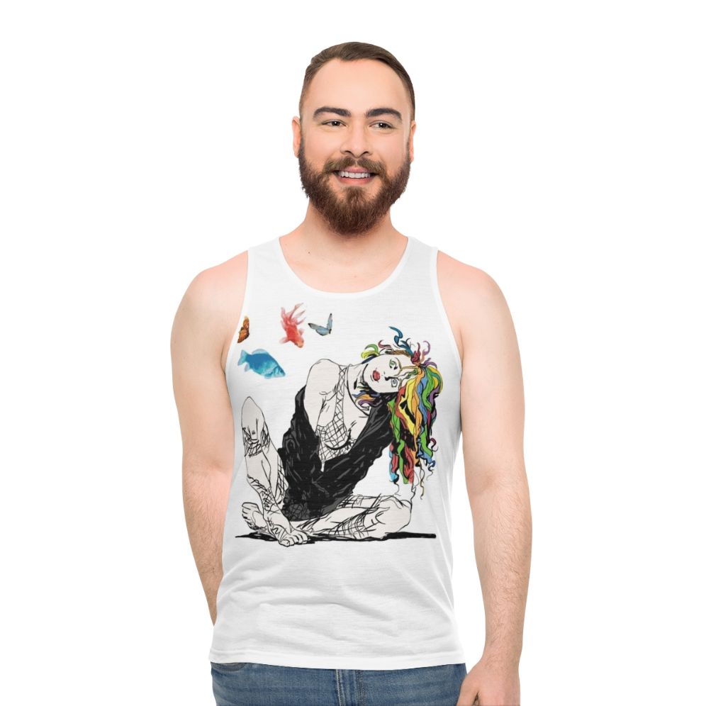 Sandman Delirium Vertigo Comics Unisex Tank Top - men