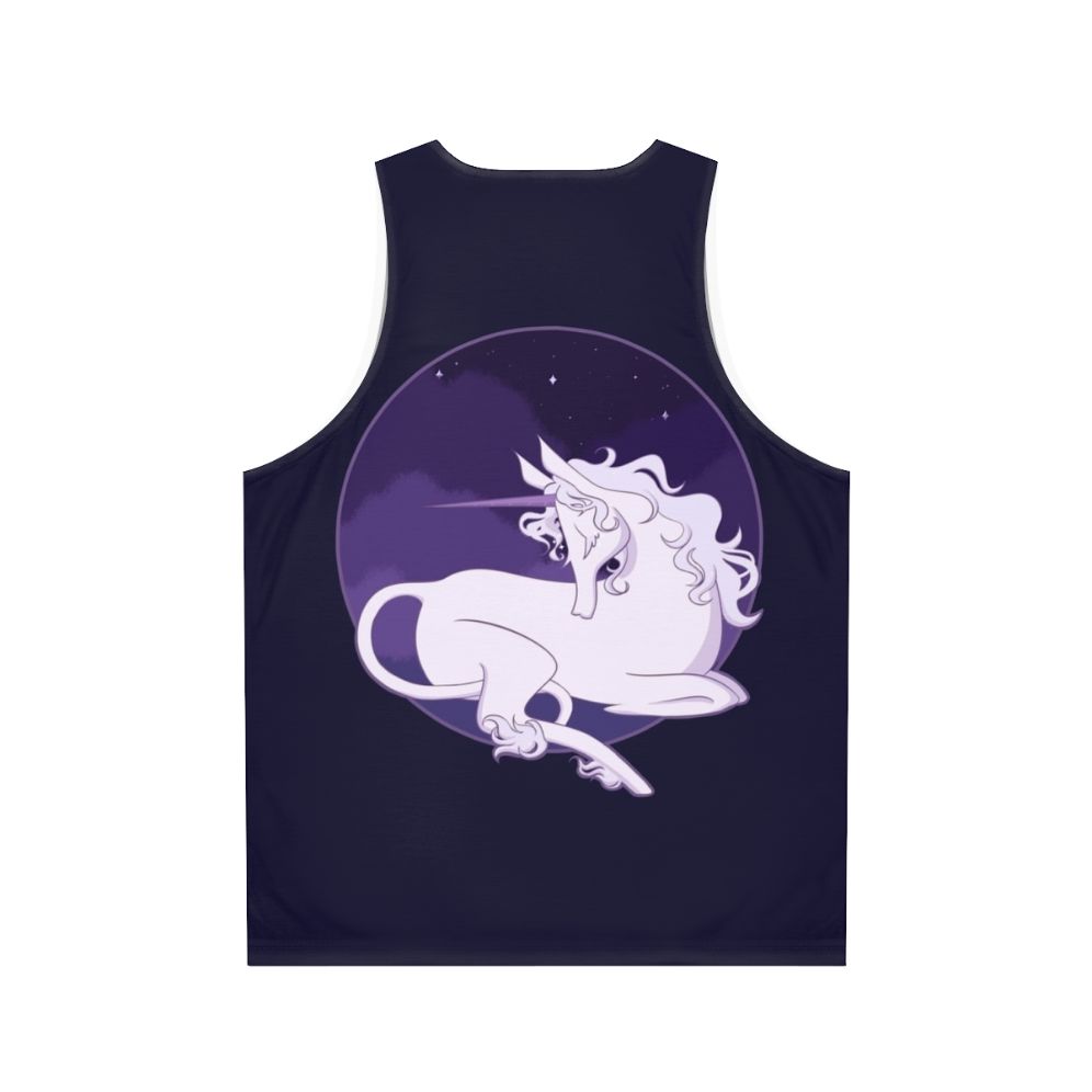 Dreamy unicorn tears unisex tank top - Back