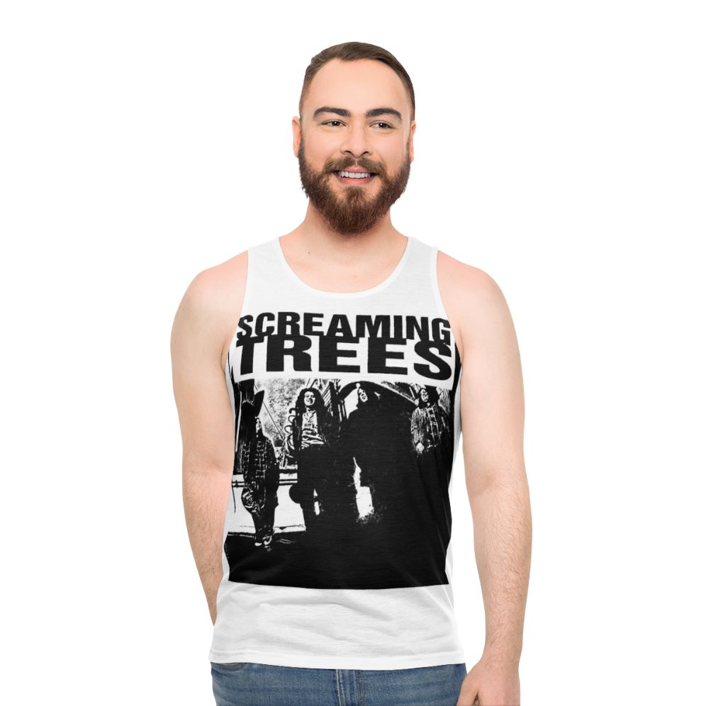 Screaming Trees Grunge Band Unisex Music Tank Top - men