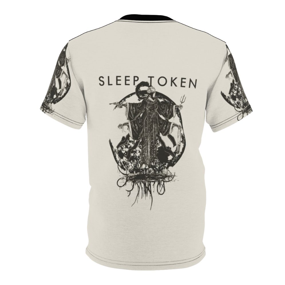 Sleep Token Inspired Graphic AOP T-Shirt - Back